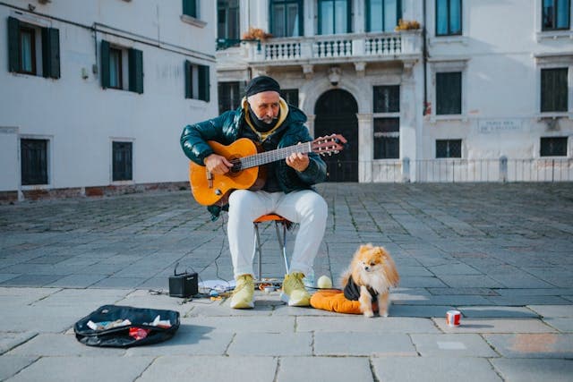 Inspiration for The Busker's Tale