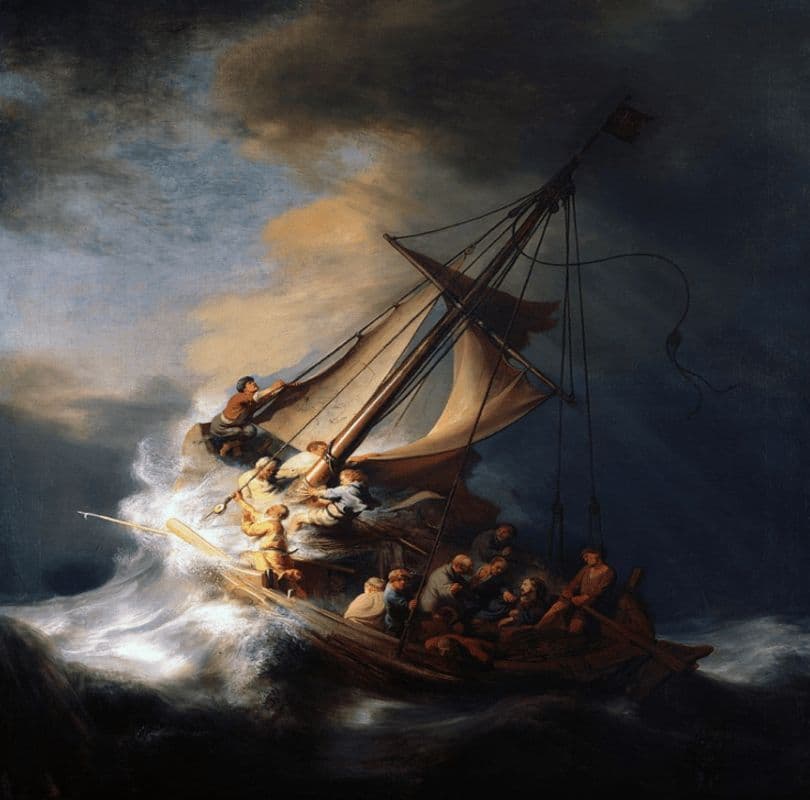 Inspiration for Aboard the Storm-Tossed Boat - Sevenoaks School 11+ - 2019